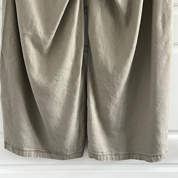 NYDJ Lift x Tuck Linen Blend Cropped Wide-Leg Pants Neutral Size 0 - Picture 6 of 16